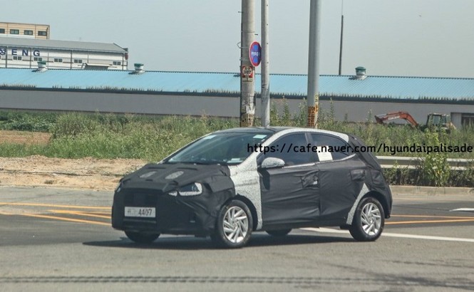Hyundai Grand i10 thế hệ mới rò rỉ ảnh chạy thử ở Ấn Độ - ảnh 1