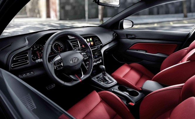 Nội thất Hyundai Elantra Sport
