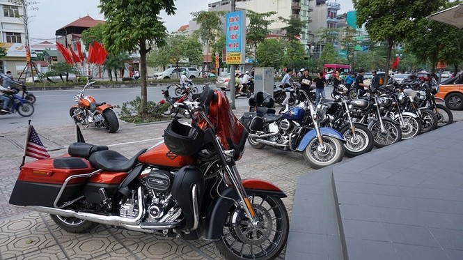 Loạt xe mô tô khủng của Triumph 'khoe mã' tại Hà Nội - ảnh 11