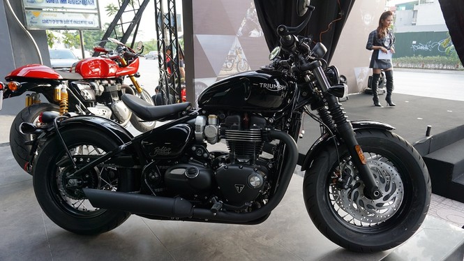 Loạt xe mô tô khủng của Triumph 'khoe mã' tại Hà Nội - ảnh 2