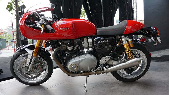Loạt xe mô tô khủng của Triumph 'khoe mã' tại Hà Nội - ảnh 3