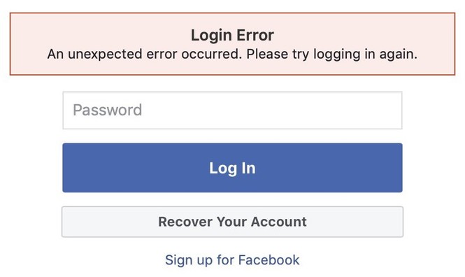 Người dùng Facebook sợ bị hack vì tài khoản bỗng nhiên đăng xuất - ảnh 1
