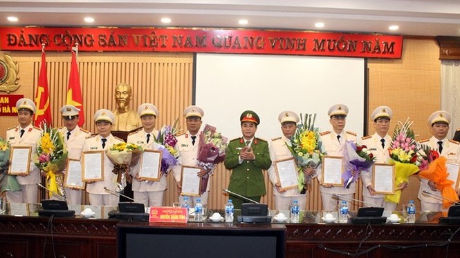 Bổ nhiệm nhân sự CATP Hà Nội - ảnh 1