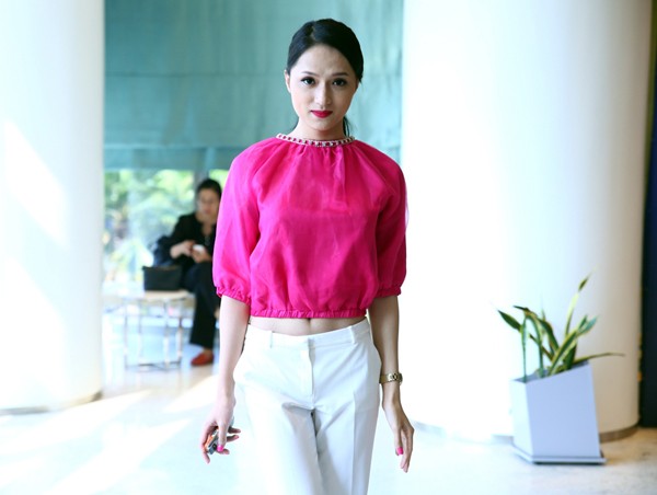 Chùm ảnh Hương Giang Idol và trai đẹp - ảnh 3