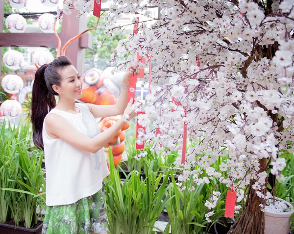 Hoa hậu Thu Hoài làm bà chủ nhà hàng ẩm thực - ảnh 8