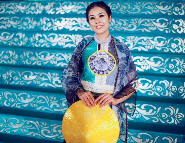 Ngọc Hân, Hồng Quế đẹp dịu dàng với áo dài Gốm - ảnh 7