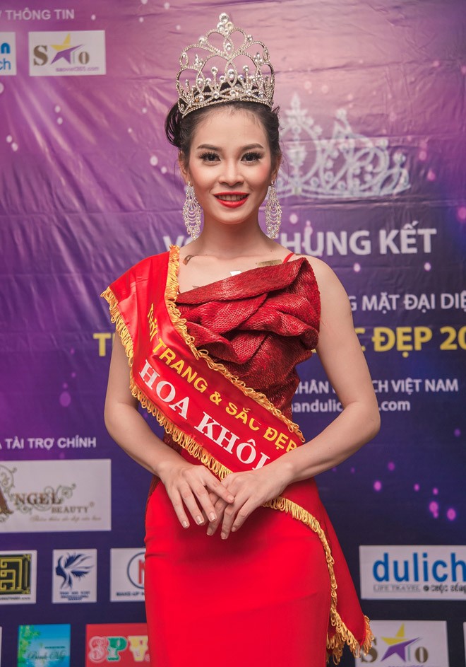 Người đẹp An Giang đăng quang Hoa khôi Thời trang & Sắc đẹp - ảnh 3
