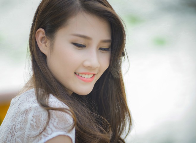 Thí sinh Hoa hậu Việt Nam 2014 khoe vẻ đẹp thuần khiết - ảnh 10