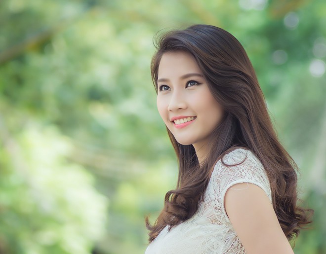 Thí sinh Hoa hậu Việt Nam 2014 khoe vẻ đẹp thuần khiết - ảnh 8