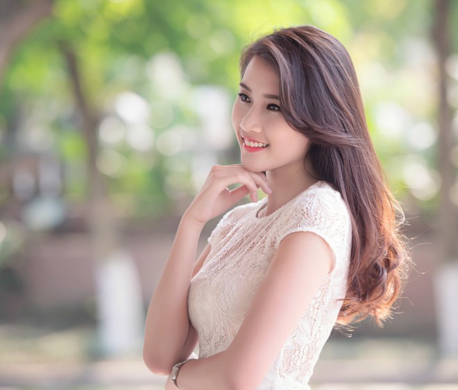 Thí sinh Hoa hậu Việt Nam 2014 khoe vẻ đẹp thuần khiết - ảnh 3