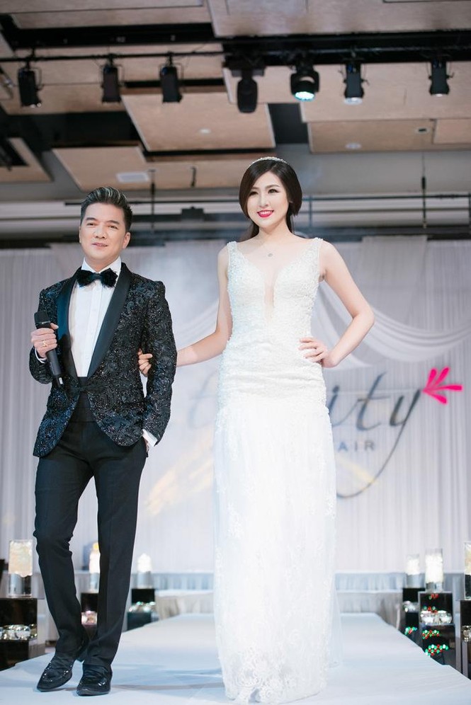 Á hậu Tú Anh kiêu sa diễn thời trang cưới - ảnh 10