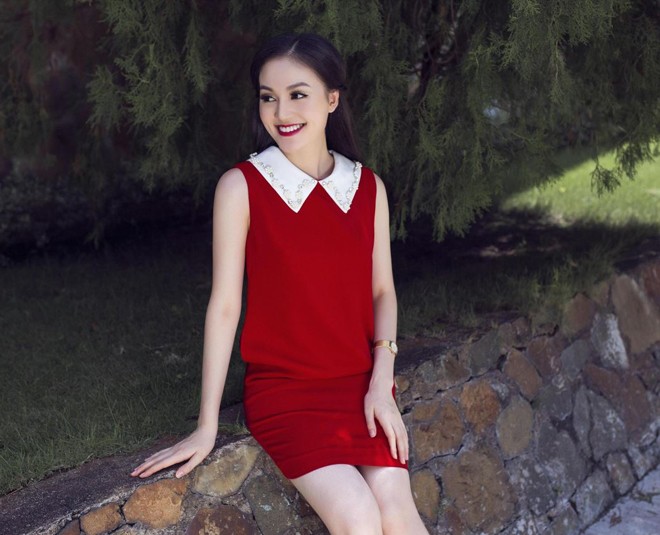 Miss Ngôi Sao Thu Hiền thanh lịch, quyến rũ dưới nắng thu - ảnh 10