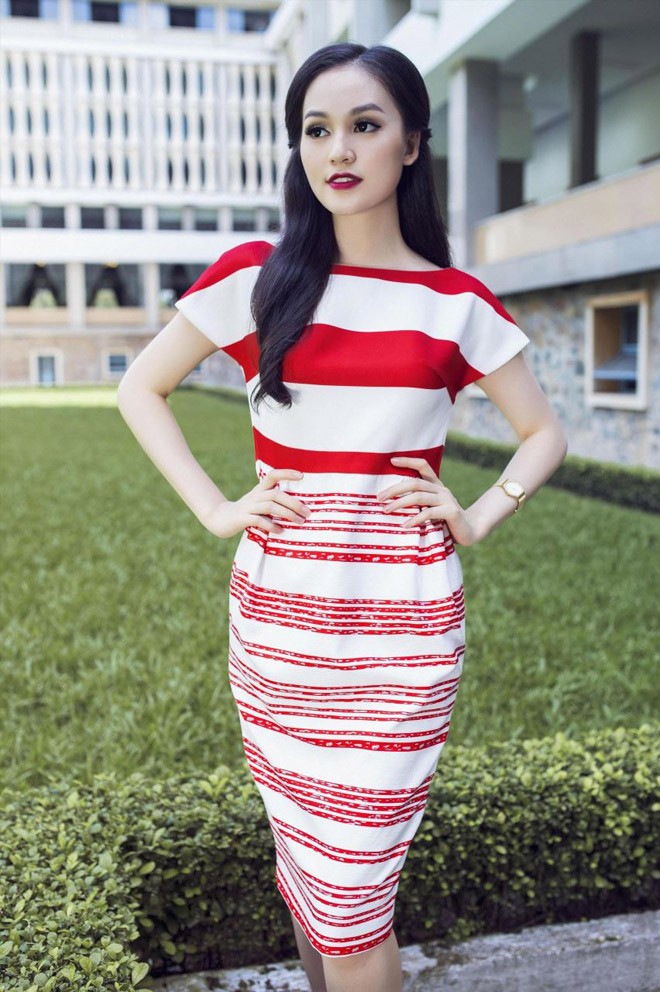 Miss Ngôi Sao Thu Hiền thanh lịch, quyến rũ dưới nắng thu - ảnh 4
