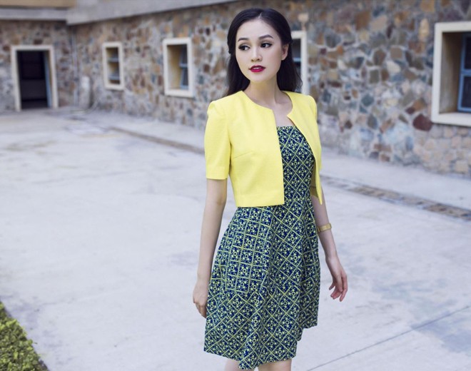 Miss Ngôi Sao Thu Hiền thanh lịch, quyến rũ dưới nắng thu - ảnh 8