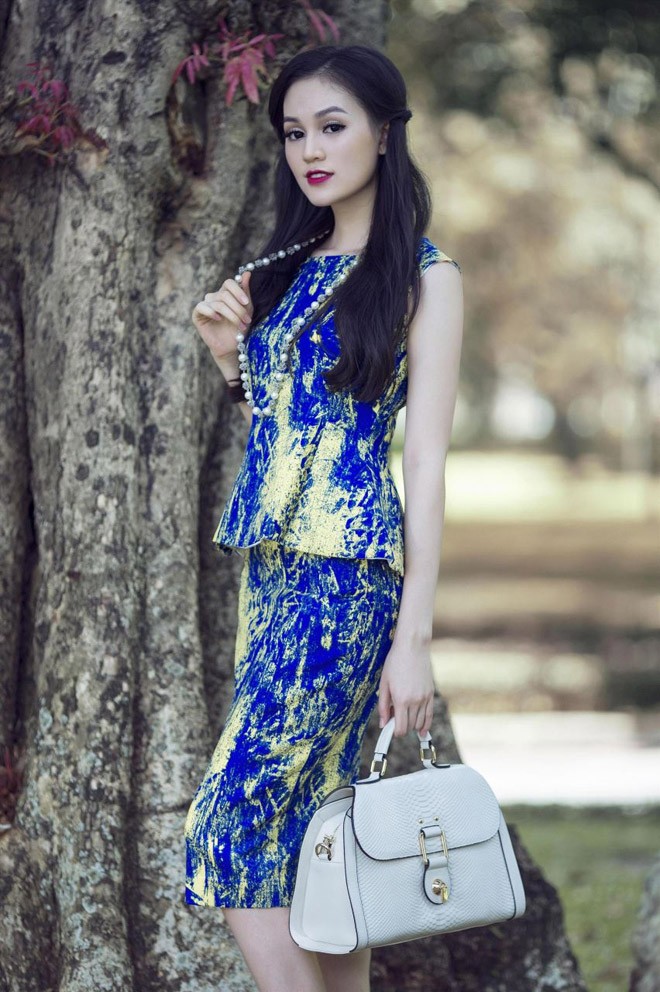 Miss Ngôi Sao Thu Hiền thanh lịch, quyến rũ dưới nắng thu - ảnh 2