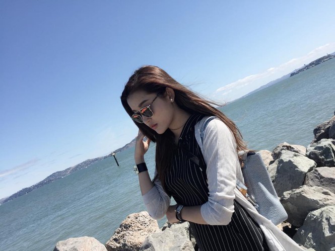 Á hậu Huyền My sành điệu khám phá San Francisco - ảnh 1