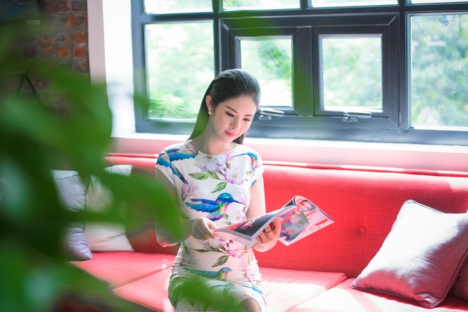 Ngọc Hân khoe đường cong với váy ôm sát - ảnh 9