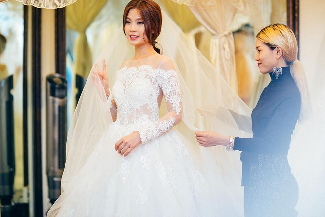 Á hậu Diễm Trang tất bật chuẩn bị đám cưới - ảnh 10