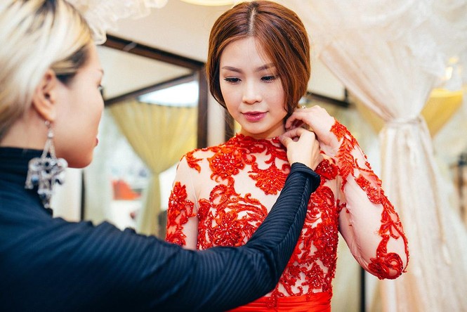 Á hậu Diễm Trang tất bật chuẩn bị đám cưới - ảnh 3