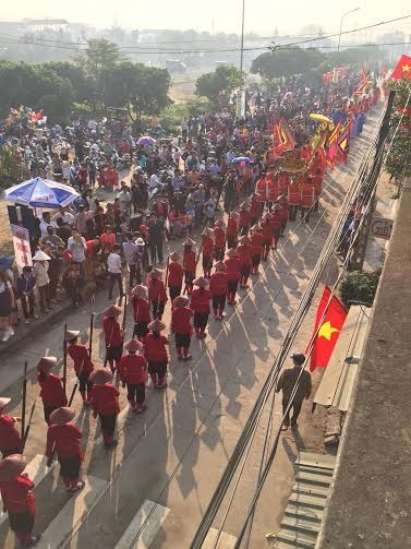 Lễ hội kỷ niệm 1976 năm khởi nghĩa Hai Bà Trưng - ảnh 11
