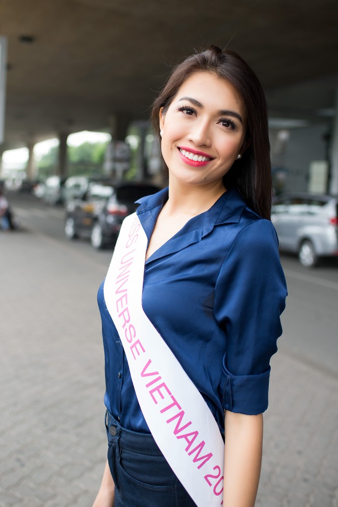 Lệ Hằng về nước sau hoạt động quảng bá cùng Miss Universe 2016 - ảnh 3