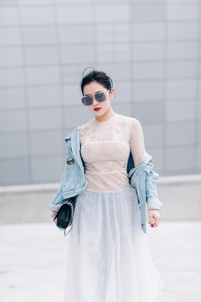 Hotgirl Milan Phạm được các tay máy săn đón ở Seoul Fashion Week - ảnh 5
