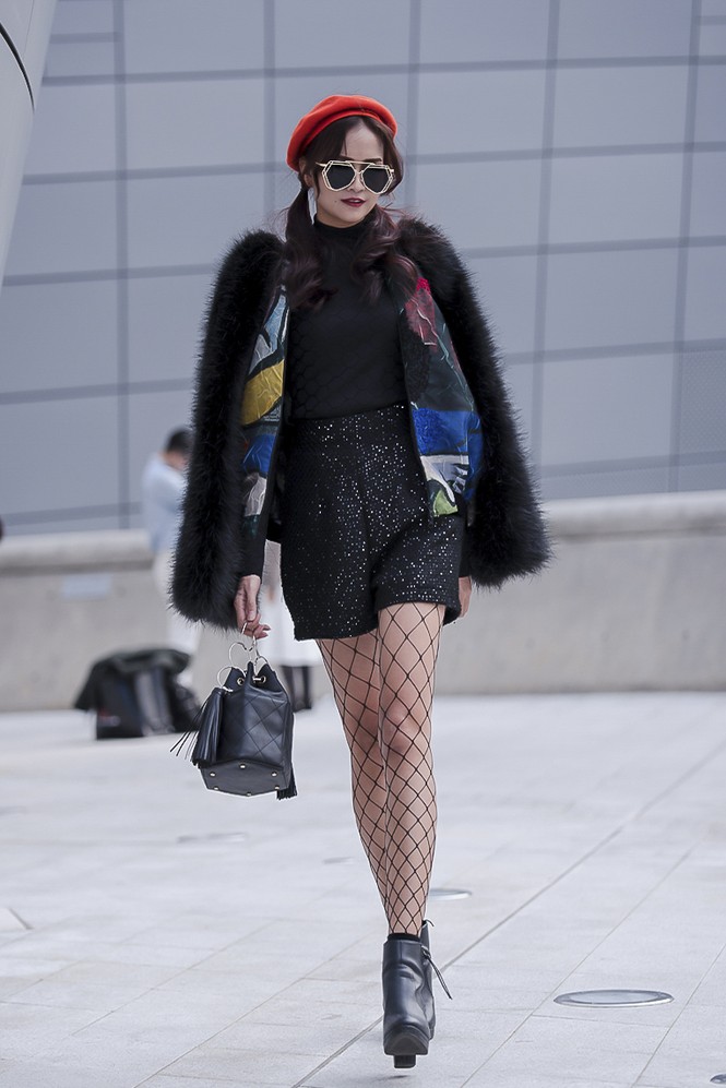 Hotgirl Milan Phạm được các tay máy săn đón ở Seoul Fashion Week - ảnh 7