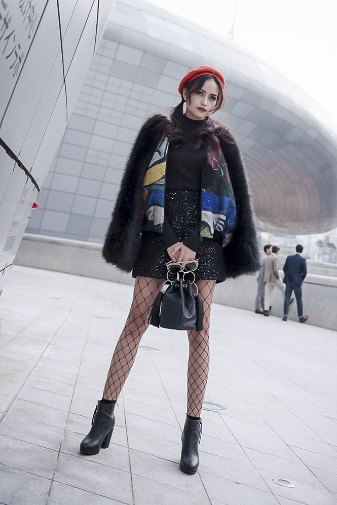 Hotgirl Milan Phạm được các tay máy săn đón ở Seoul Fashion Week - ảnh 8