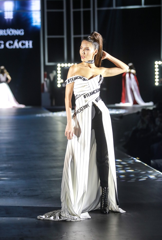 Cao Ngân tái xuất làm vedette sau khi bị chỉ trích vì 'gày trơ xương' - ảnh 4
