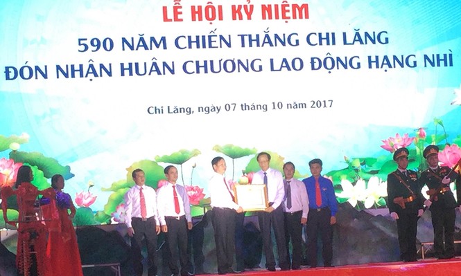 Lạng Sơn: Kỷ niệm 590 năm chiến thắng Chi Lăng - ảnh 1