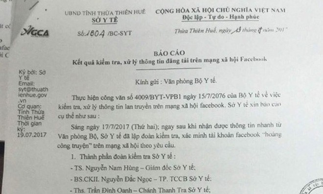 Rút phạt bác sĩ nói xấu lãnh đạo Bộ Y tế nếu không có thêm bằng chứng - ảnh 1