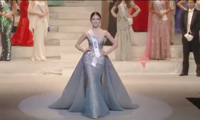 Á hậu Thuỳ Dung, chung kết Hoa hậu quốc tế, Miss International - ảnh 4