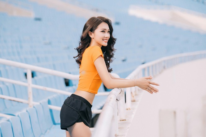 Top 10 HHHV Ngọc Nữ khoe ba vòng nóng bỏng cổ động World Cup 2018 - ảnh 8