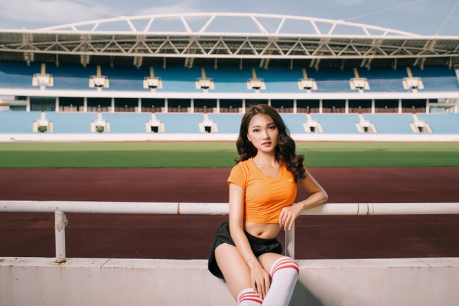 Top 10 HHHV Ngọc Nữ khoe ba vòng nóng bỏng cổ động World Cup 2018 - ảnh 11