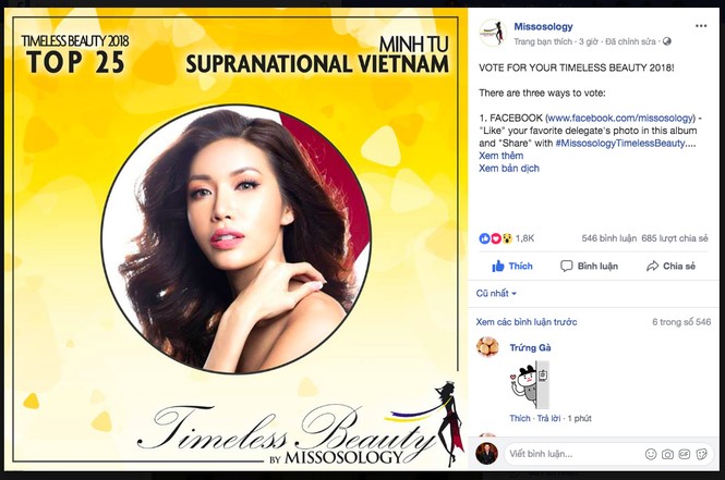 Ba người đẹp Việt lọt Top 25 'Nhan sắc vượt thời gian' 2018 - ảnh 3
