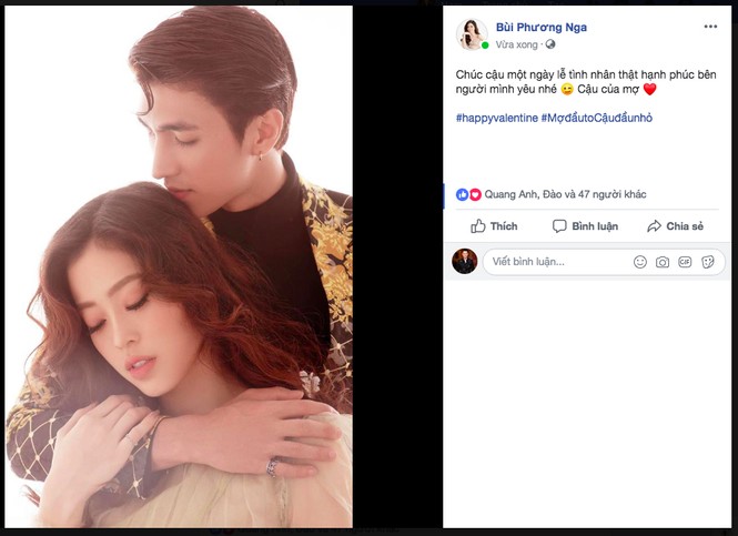 Á hậu Phương Nga xác nhận yêu diễn viên Bình An vào ngày Valentine - ảnh 1