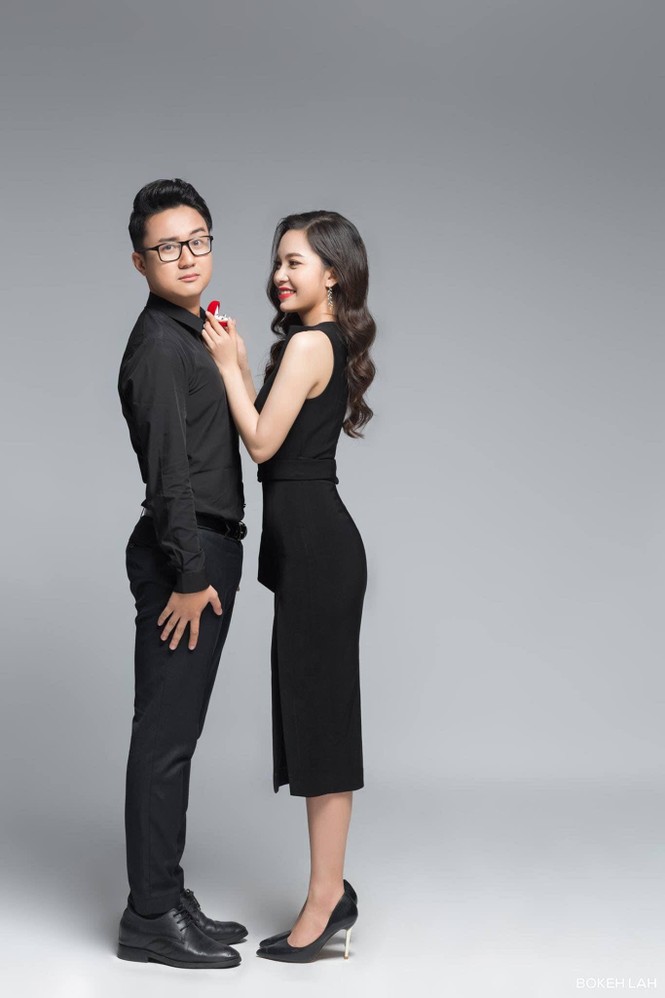 MC 'Cafe sáng' Dương Sơn Lâm hé lộ bà xã xinh đẹp trong ảnh cưới - ảnh 2