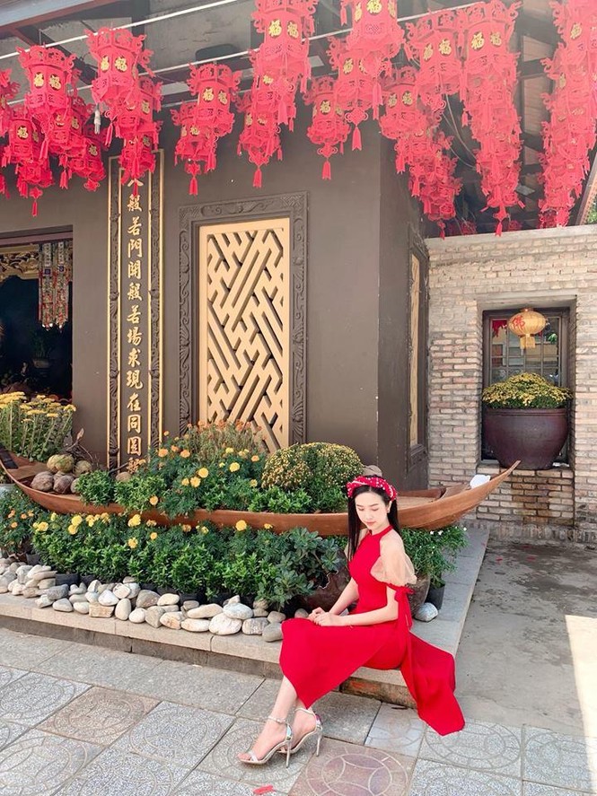 Á hậu Phương Nga và diễn viên Bình An tình tứ tập gym cùng nhau - ảnh 6