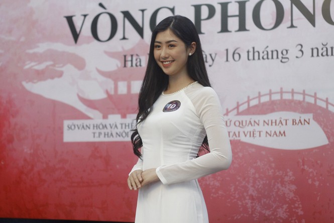 Dàn người đẹp nổi tiếng dự thi Đại sứ thiện chí Hoa Anh Đào 2019 - ảnh 1