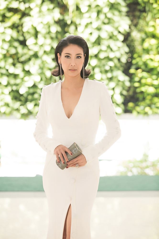 Á hậu Thanh Tú rạng rỡ tái xuất trong tiệc sinh nhật bên dàn Hoa, Á hậu - ảnh 9