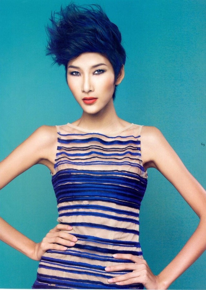 Hoàng Thuỳ cắt tóc ngắn giống H'Hen Niê trước thềm Miss Universe 2019? - ảnh 2