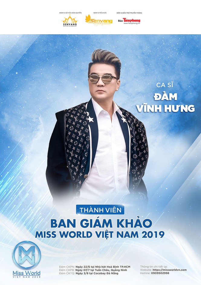 Sau Mai Phương Thuý, Đàm Vĩnh Hưng ngồi ghế nóng Miss World Việt Nam - ảnh 1