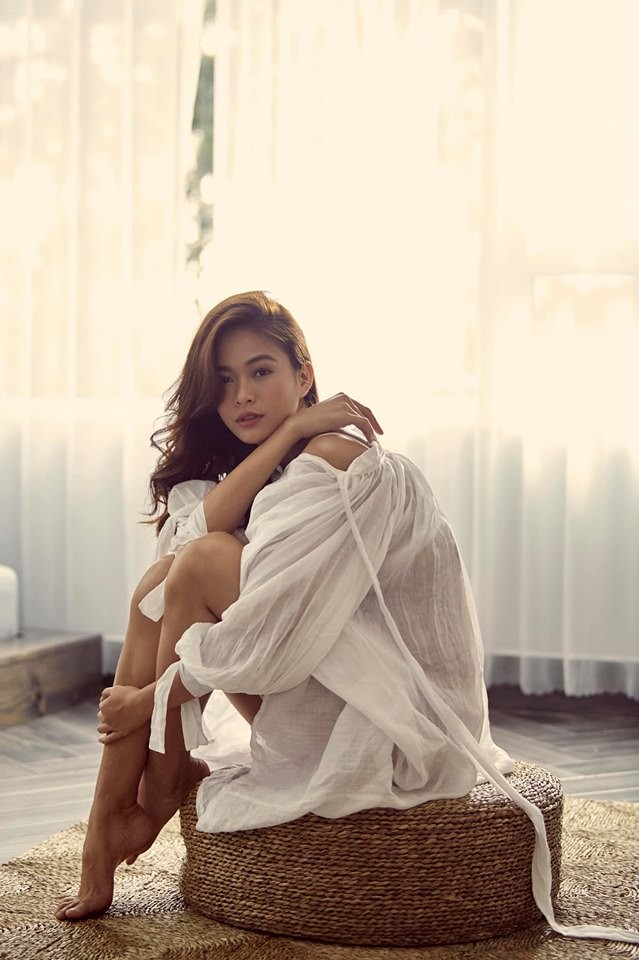 Mâu Thuỷ khoe đường cong quyến rũ với váy trắng mỏng manh sau ồn ào Miss Earth - ảnh 4