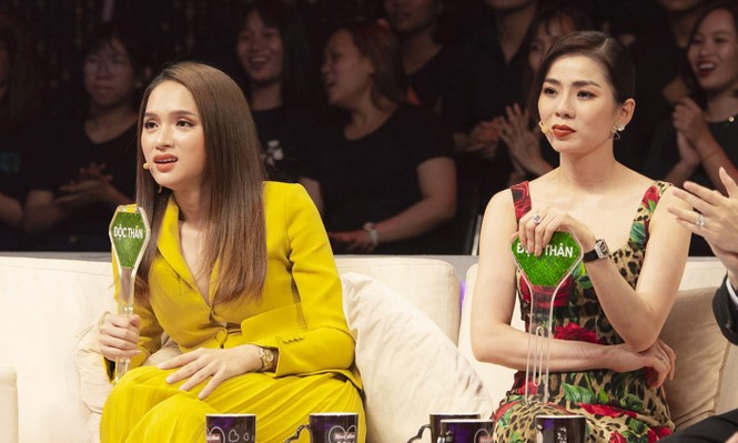 Lệ Quyên, Hương Giang Idol tranh cãi trên sóng truyền hình về 'người thứ ba' - ảnh 4