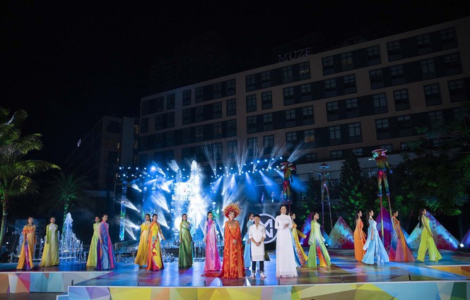 Nam Em lộng lẫy hoá 'nữ thần' trong đêm thời trang Miss World Vietnam - ảnh 8