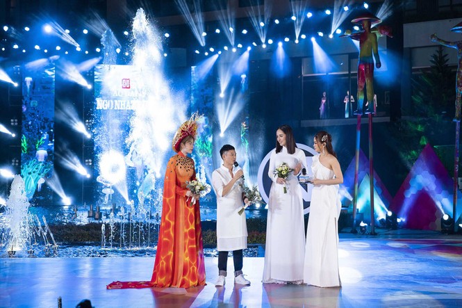 Nam Em lộng lẫy hoá 'nữ thần' trong đêm thời trang Miss World Vietnam - ảnh 7