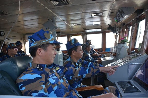 Tàu Hải quân Việt Nam hoàn thành tốt các khoa mục Diễn tập AUMX - ảnh 3
