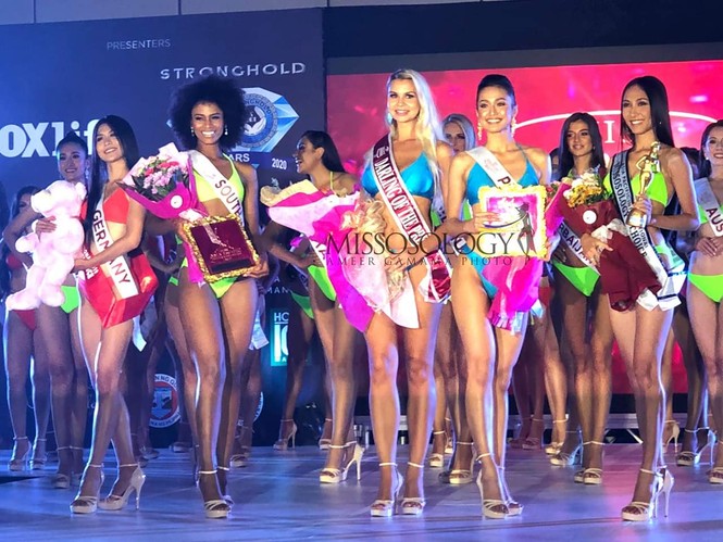Thu Hiền nóng bỏng với bikini, được bình chọn nhiều nhất Miss Asia Pacific - ảnh 1