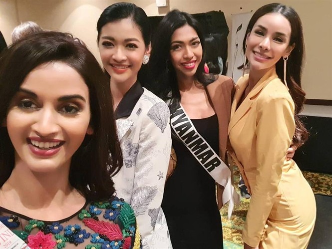 Á hậu Kiều Loan mặc suit cá tính giữa rừng thí sinh Miss Grand 'bánh bèo' - ảnh 4