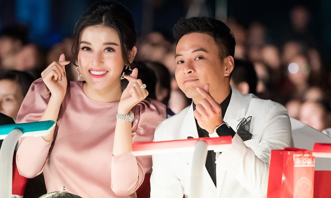 Á hậu Huyền My đẹp đôi bên Hồng Đăng trên ghế giám khảo - ảnh 10